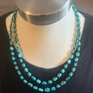 Turquoise Beaded Necklace